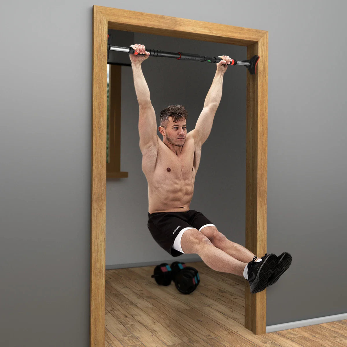 Pull Up Bar for Doorway – No Screws, No Installation Required