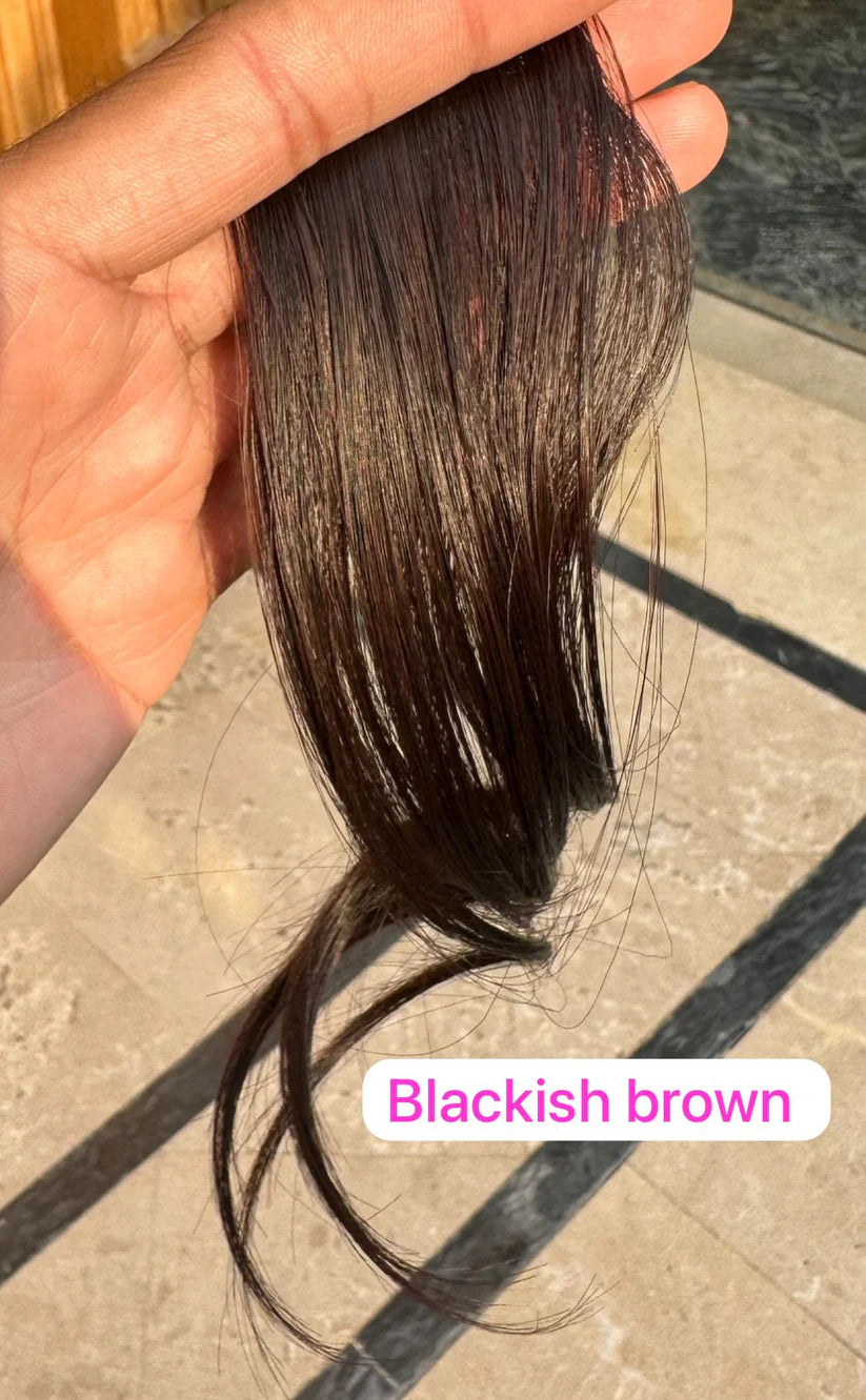 Clip-In Front Side Hair Bangs Extension