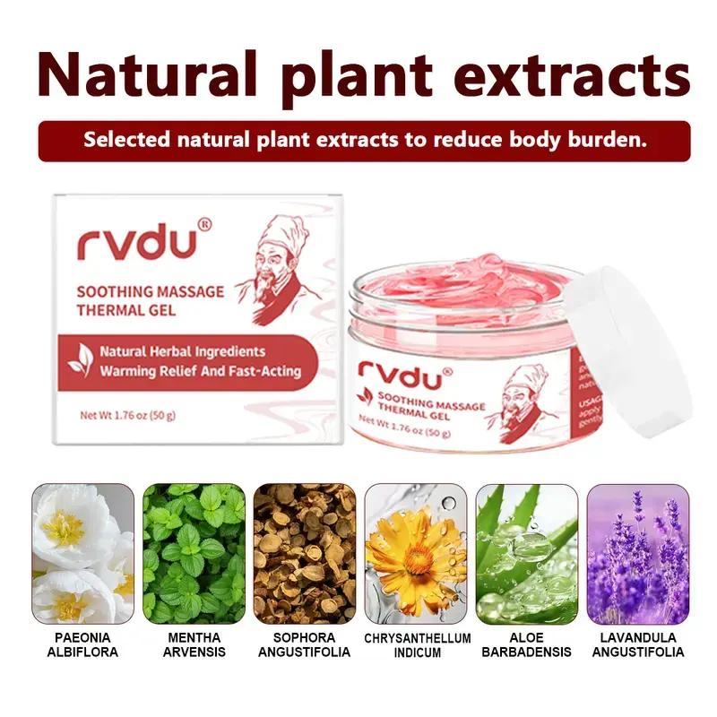 Rvdu Deep Warming Herbal Massage Gel