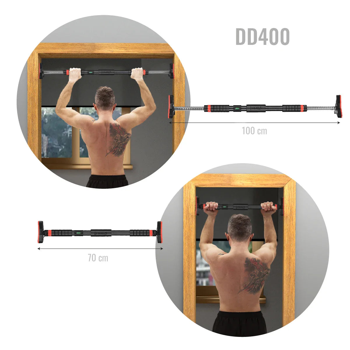 Pull Up Bar for Doorway – No Screws, No Installation Required