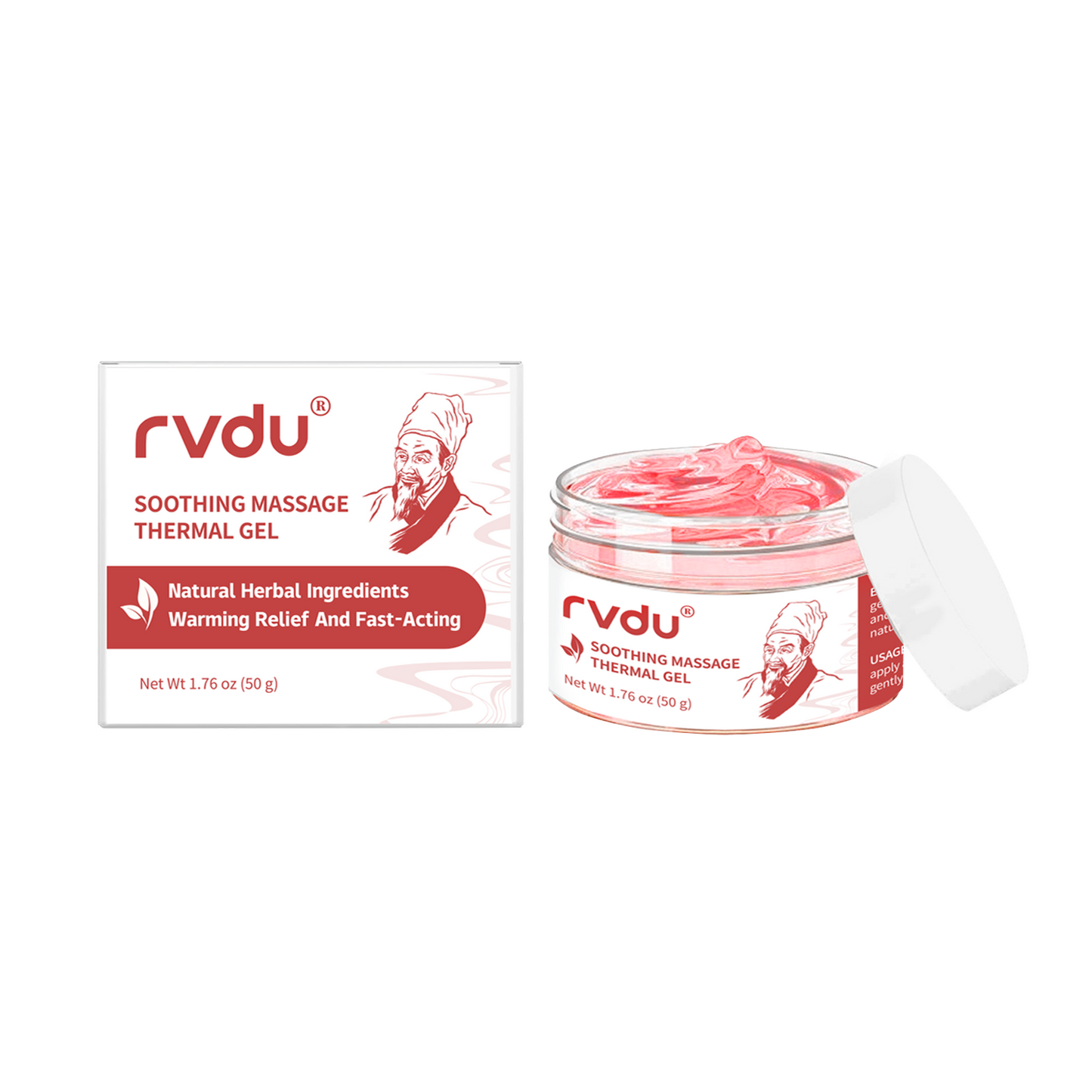 Rvdu Deep Warming Herbal Massage Gel