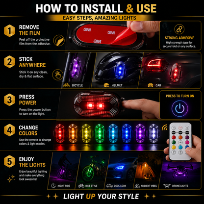 Vibelight™ RGB Car Ambient Lights