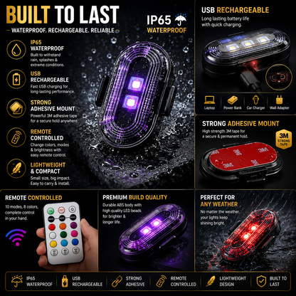 Vibelight™ RGB Car Ambient Lights