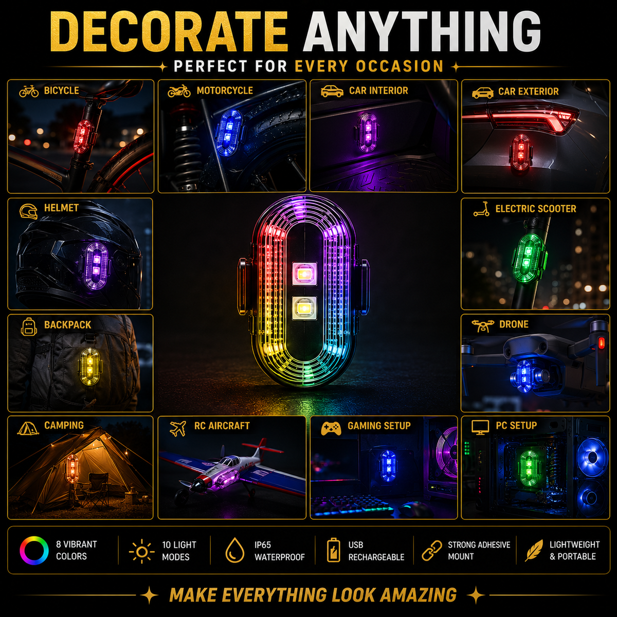 Vibelight™ RGB Car Ambient Lights
