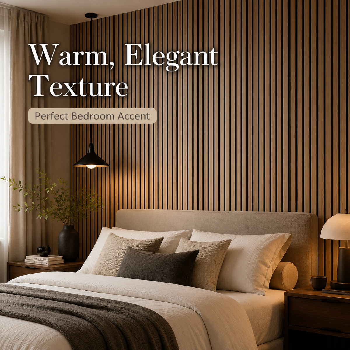 WoodGlow™ Self-Adhesive Wall Panels