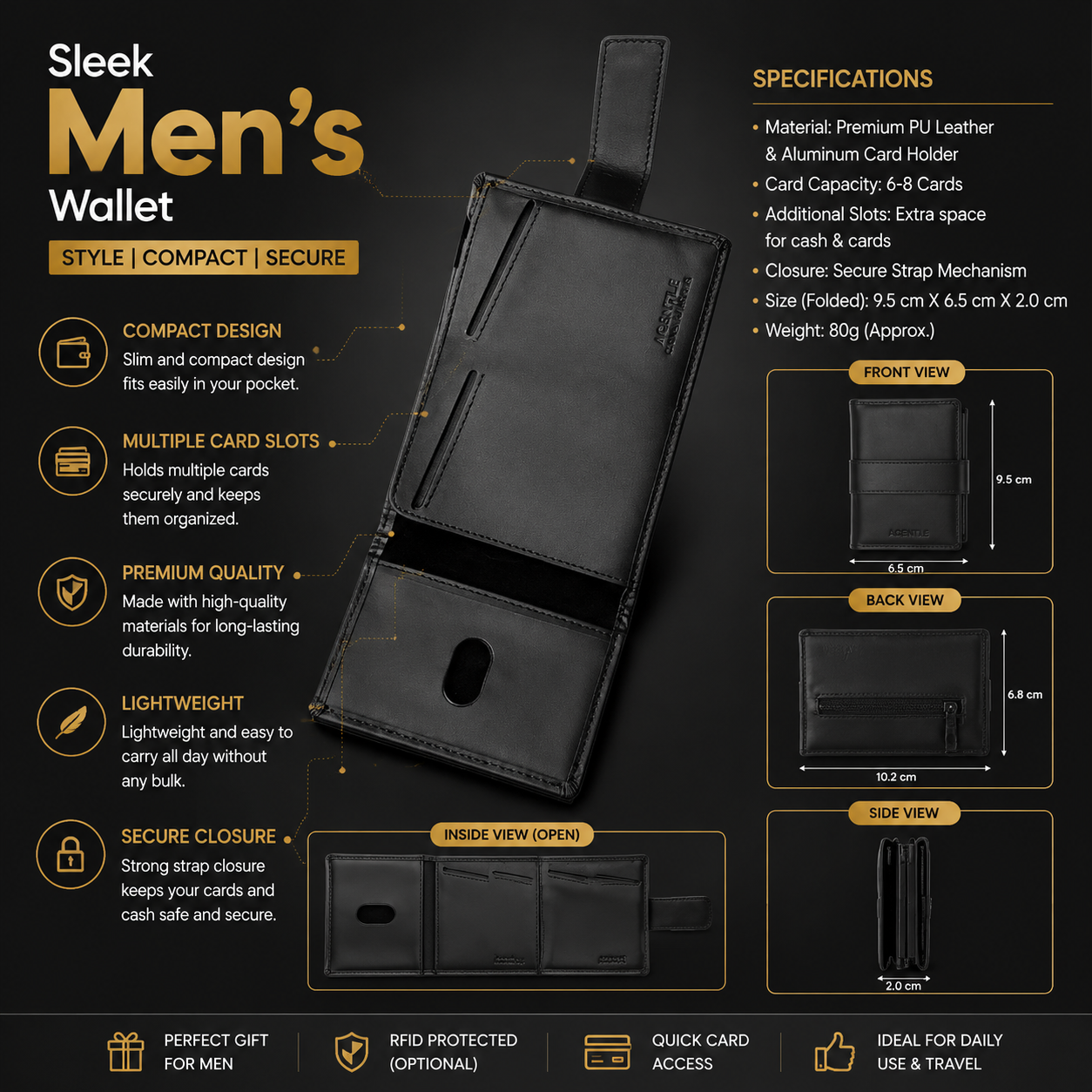 Sleek Men's Wallet