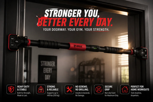 Pull Up Bar for Doorway – No Screws, No Installation Required