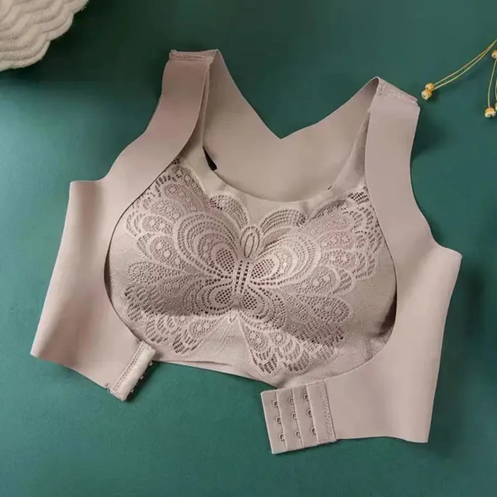 Front Closure Posture Correcting Bra for Active Women