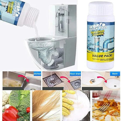 Turbo Drain Cleaner Powder