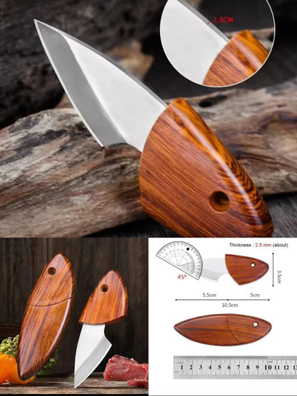 Wood Handle Pocket Knife