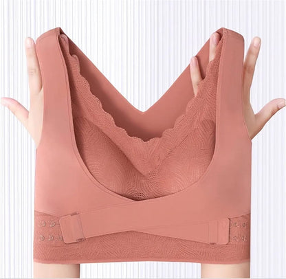 Front Closure Posture Correcting Bra for Active Women