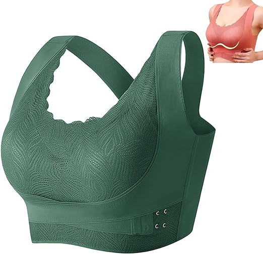Front Closure Posture Correcting Bra for Active Women