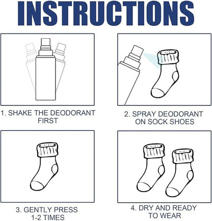 Foot Deodorant Odor Spray