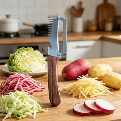 3-in-1 Veggie Peeler With Scallion Shredder