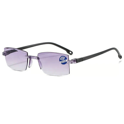 Anti-blue Progressive Far And Near Dual-Use Glasses